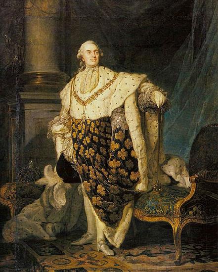 Joseph-Siffred  Duplessis Louis XVI in Coronation Robes